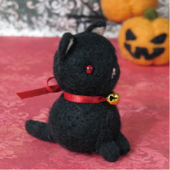 ハロウィンの黒猫ちゃん